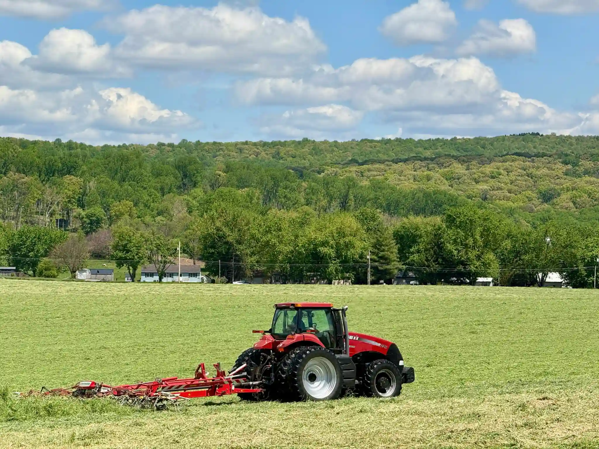Tractor on Field